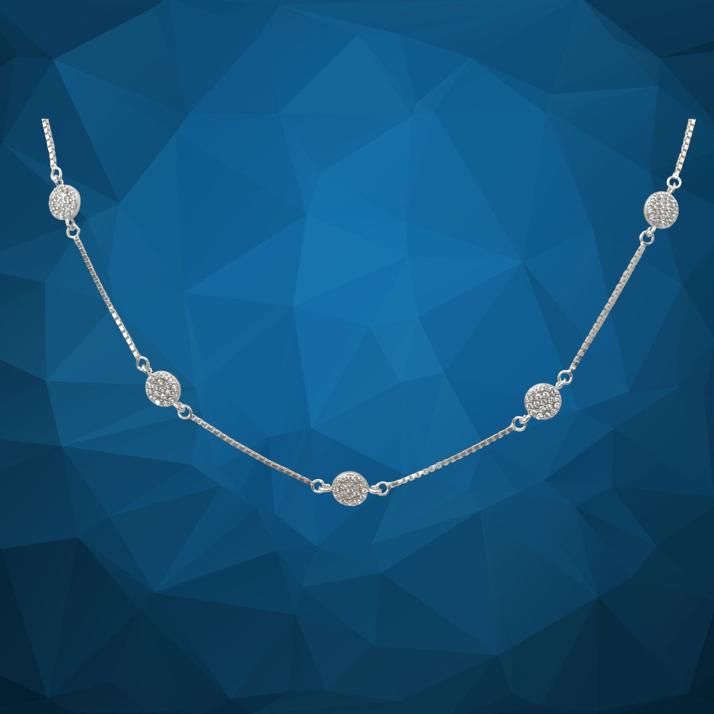 Pure 92.5 Sterling Silver Ball Chain for Women| Silver Chains Drop | Silver Gift Items | Stunning & Adorable Chain Collections | Unique & Trendy Gift for Women | New Kausalya Silvers