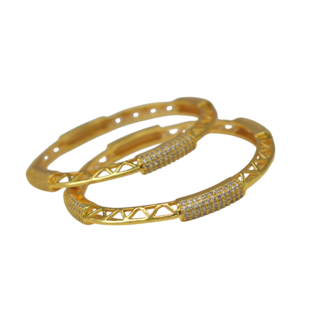 Silver Gift Items | Fancy & Traditional Bangle Collections | Stunning & Stylish Gift for Women | Size: 2.4