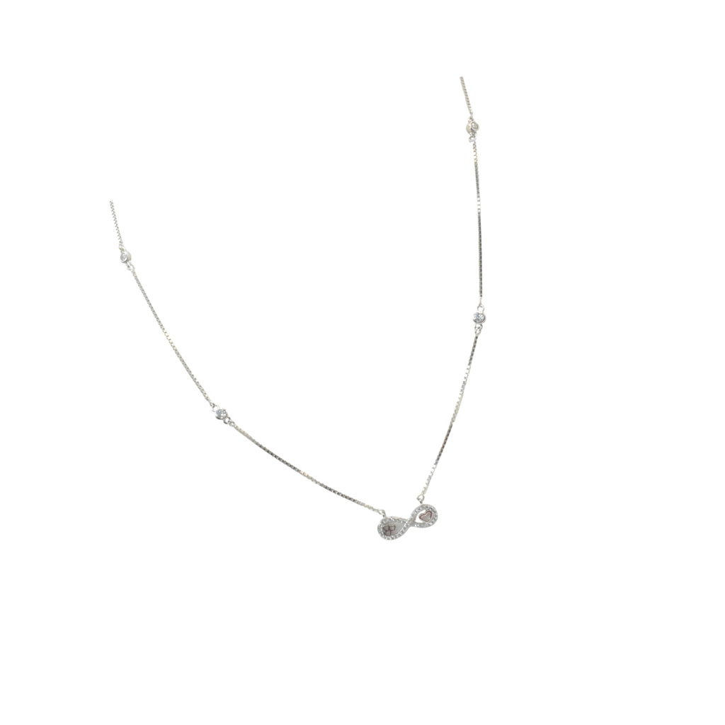 Sterling Silver 92.5 Ladies Chain Drop | Charming & Premium Women Neck Wear | Unique & Admirable Gift Item For Girls | New Kausalya Silvers