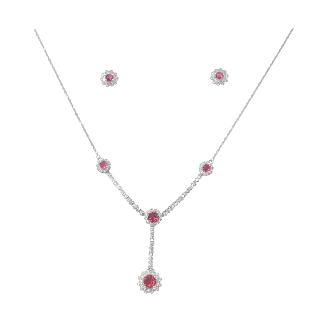 Stunning & Stylish Neckace Earrings Combo for Womens | Silver Gift Items | Gift for Womens | New Kausalya Silvers